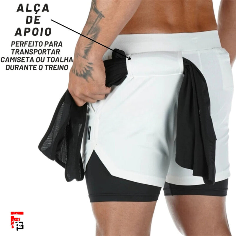 Shorts Cinco Em Um - High Tech Confortable