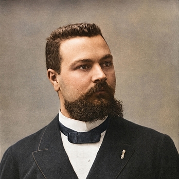 Gérard Encausse (Papus) em 1893.
