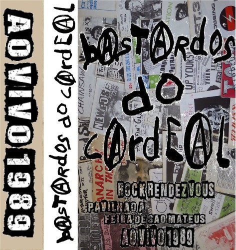 Capa Bastardos do Cardeal no Rock Rendez Vous, 1989