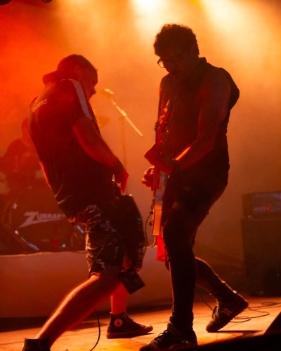 Zurrapa em concerto no Croka's Rock, em Castelo de Paiva, em 2026