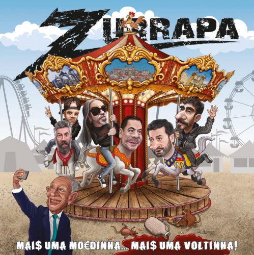 Capa de Mai$ Uma Mo€dinha... Mai$ Uma Voltinha!, sétimo registo de estúdio dos Zurrapa, editado em 2026