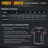Guia de Tamanhos t-shirts Força Bruta Metal Radio Show